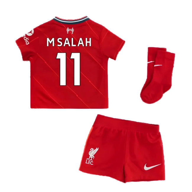 Liverpool 2021-2022 Home Baby Kit (M.SALAH 11)-SoccerKits Hub | Buy Soccer Jerseys Online